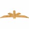 Ekena Millwork Alberta Rough Sawn Timber Gable Bracket, Western Red Cedar, 72"W x 27"H x 2"D x 6"F, 9/12 Pitch GBW072X27X0206ALB00RWR - alternate 4
